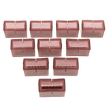 Maxbell 10x No-slip Chair Leg Caps Cover Rectangle Furniture Feet Protectors B