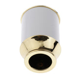 Max Metal Iron Curtain Pole Finials End Heads Fit 28mm Dia. Drapery Rods A_White