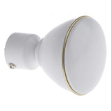 Max Metal Iron Curtain Pole Finials End Heads Fit 28mm Dia. Drapery Rods E_White