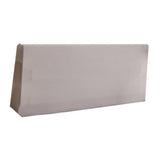 Max Dustproof Stretchy Bedroom Bed Headboard Cover Protector 200cm Light Grey