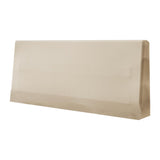 Max Dustproof Stretchy Bedroom Bed Headboard Cover Protector 120cm Camel