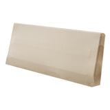 Max Dustproof Stretchy Bedroom Bed Headboard Cover Protector 120cm Camel