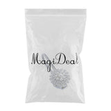 Max 1 Piece Magnetic Bead Curtain Tiebacks Buckle Clip Holdback Silver