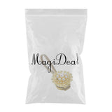 Max 1 Piece Magnetic Bead Curtain Tiebacks Buckle Clip Holdback Golden