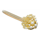 Max Magnetic Crystal Curtain Tiebacks Drapery Holder Buckle Clip Holdback Golden