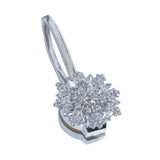 Max Magnetic Crystal Curtain Tiebacks Drapery Buckle Clip Holdback Silver