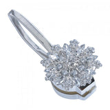 Max Magnetic Crystal Curtain Tiebacks Drapery Buckle Clip Holdback Silver