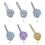 Max Magnetic Crystal Curtain Tiebacks Drapery Buckle Clip Holdback Silver