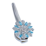 Max Magnetic Crystal Curtain Tiebacks Drapery Buckle Clip Holdback Water Blue