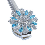 Max Magnetic Crystal Curtain Tiebacks Drapery Buckle Clip Holdback Water Blue
