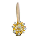 Max Magnetic Crystal Curtain Tiebacks Drapery Buckle Clip Holdback Golden