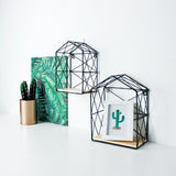 Max Kitchen Coutertop Shelf Wall Mounted Metal Basket Flower Pot L