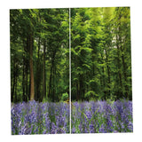 Max Waterproof 3D Curtain Digital Printing Light Reducing Drapes for Bedroom A