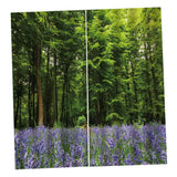 Max Waterproof 3D Curtain Digital Printing Light Reducing Drapes for Bedroom A