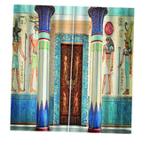 Max 2 Panels Polyester Waterproof 3D Curtain Drapes for Bedroom Decor Style G