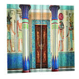 Max 2 Panels Polyester Waterproof 3D Curtain Drapes for Bedroom Decor Style G