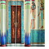 Max 2 Panels Polyester Waterproof 3D Curtain Drapes for Bedroom Decor Style G