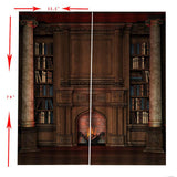 Max Waterproof 3D Curtain Drapes Bedroom Window Treatment Curatins Style 3