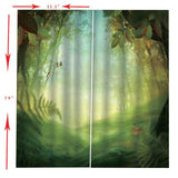Max Waterproof 3D Curtain Drapes Bedroom Window Treatment Curatins Style 12