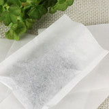 100PCS Empty Tea Filter Bags Loose Herbs Teabag with Drawstring 5x6cm