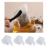 Max 100x Empty Tea Filter Bags Loose Herbs Teabag Disposable Tea Infuser 5x6cm