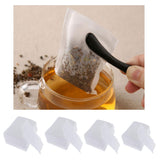 Max 100x Empty Tea Filter Bags Loose Herbs Teabag Disposable Tea Infuser 5x6cm