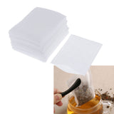 Max 100x Empty Tea Filter Bags Loose Herbs Teabag Disposable Tea Infuser 5x6cm