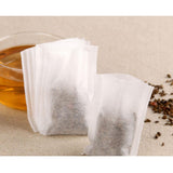 Max 100x Empty Tea Filter Bags Loose Herbs Teabag Disposable Tea Infuser 6x8cm