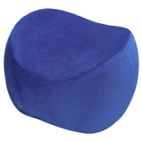 Max Extra Comfort Memory Foam Leg Pillow Side Sleep Knee Pillow A_Royal Blue