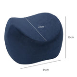 Max Extra Comfort Memory Foam Leg Pillow Side Sleep Knee Pillow A_Dark Blue