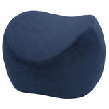 Max Extra Comfort Memory Foam Leg Pillow Side Sleep Knee Pillow A_Dark Blue