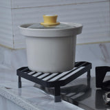 Max Pot Rack Holder Stand Organizer Kitchen Countertop Bowl Cup Pan Support Rack