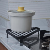 Max Pot Rack Holder Stand Organizer Kitchen Countertop Bowl Cup Pan Support Rack