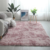 Max Soft Plush Living Room Floor Mat Carpet Bedroom Beside Area Rug  Deep Pink