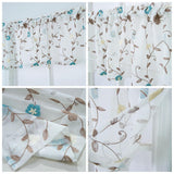 Max Japnease Style Short Curtain Kitchen Cafe Curtain for Decoration Style06