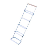 Max 5-Tier Shoe Stand Rack Organizer Entryway Shoe Holder Storage Shelf White