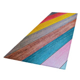 Max 180x60cm Floor Mat Runner Kitchen Non-slip Area Rug Colorful Wood Floor