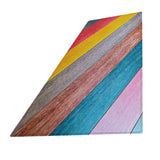 Max 180x60cm Floor Mat Runner Kitchen Non-slip Area Rug Colorful Wood Floor