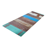 Max 120x40cm Floor Mat Runner Kitchen Non-slip Area Rug Retro Wood Floor