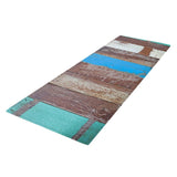 Max 120x40cm Floor Mat Runner Kitchen Non-slip Area Rug Retro Wood Floor