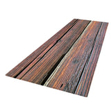 Max 180x60cm Floor Mat Runner Kitchen Non-slip Area Rug Brown Wood Floor