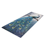 Max 120x40cm Floor Mat Runner Kitchen Non-slip Area Rug Peacock