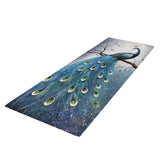 Max 120x40cm Floor Mat Runner Kitchen Non-slip Area Rug Peacock