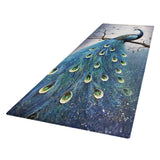 Max 180x60cm Floor Mat Runner Kitchen Non-slip Area Rug Peacock