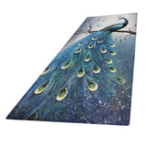 Max 180x60cm Floor Mat Runner Kitchen Non-slip Area Rug Peacock