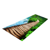 Max 120x40cm Floor Mat Runner Kitchen Non-slip Area Rug River and Bridge