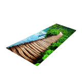 Max 120x40cm Floor Mat Runner Kitchen Non-slip Area Rug River and Bridge