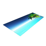 Max 120x40cm Floor Mat Runner Kitchen Non-slip Area Rug Sea Scenery