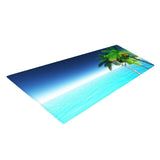 Max 120x40cm Floor Mat Runner Kitchen Non-slip Area Rug Sea Scenery