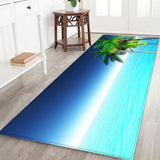 Max 120x40cm Floor Mat Runner Kitchen Non-slip Area Rug Sea Scenery